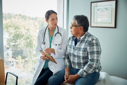 photo of doctor and patient - Value-based care