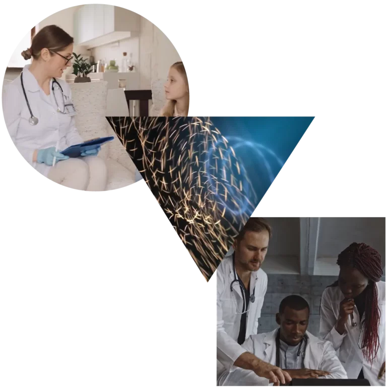 Diagonal Shapes - patient sparks doctors