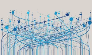 dig data swooping lines - AdobeStock_263690610